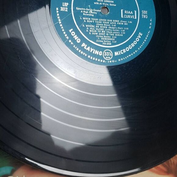 Julie London Lonely Girl Vinyl Record - Picture 9 of 16